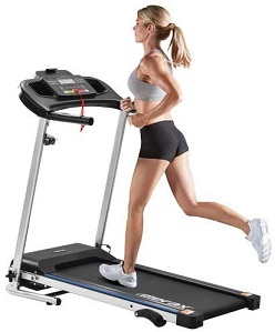 DuraB Laufband Elektrisch Klappbar Leise - Laufband Zusammenklappbar Jogging-Cardiogerät für zu Hause